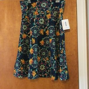 New with Tags Lularoe Brand Azure Skirt XL